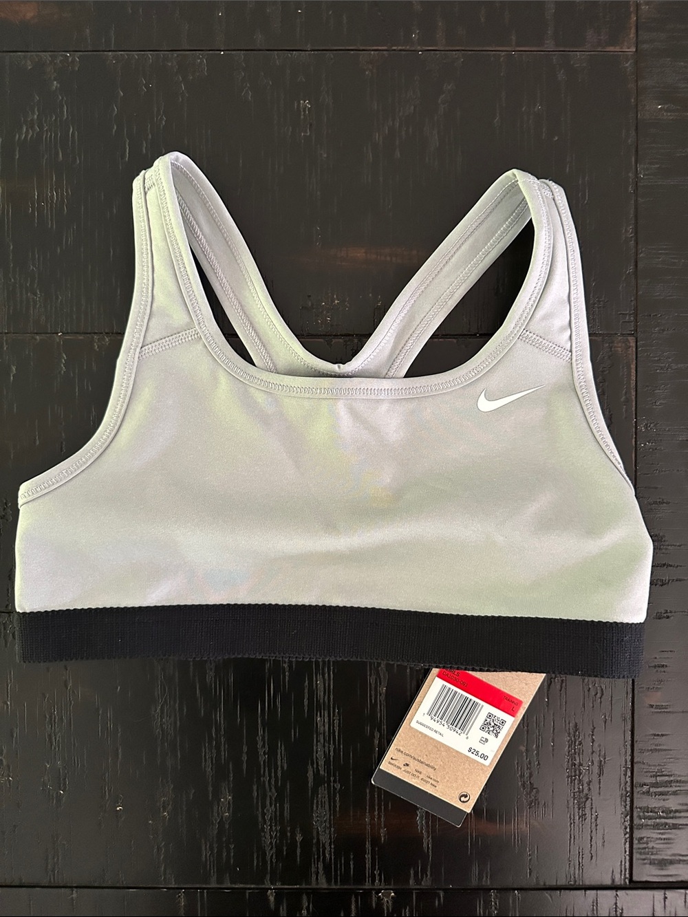 NWT Nike Swoosh Sports Bra - Size L